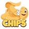 Signmission Chips 2 Decal Concession Stand Food Truck Sticker, 8" x 4.5", D-DC-8 Chips 219 D-DC-8 Chips 219 - alternate 1